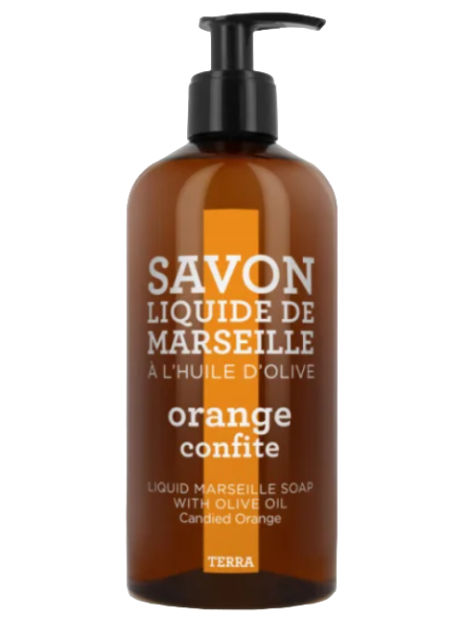 Compagnie De Provence Sapone Liquido Marsiglia Con Olio D'oliva Orange Confite 500 Ml