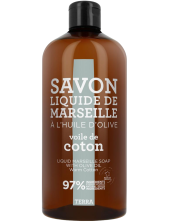 Compagnie De Provence Sapone Liquido Marsiglia Con Olio D'oliva Voile De Coton 1l Ricarica