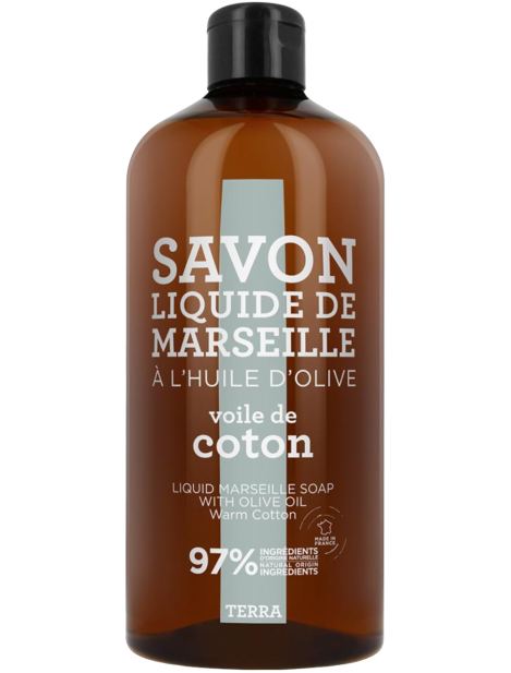 Compagnie De Provence Sapone Liquido Marsiglia Con Olio D'oliva Voile De Coton 1L Ricarica