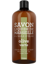 Compagnie De Provence Sapone Liquido Marsiglia Con Olio D'oliva Olive Verte 1l Ricarica