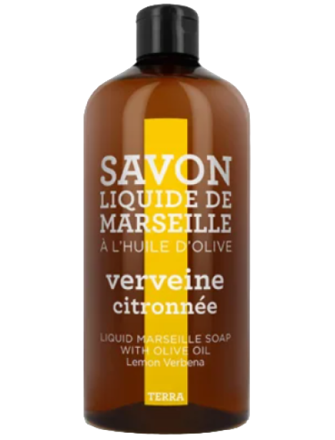 Compagnie De Provence Sapone Liquido Marsiglia Con Olio D'oliva Verveine Citronnée 1L Ricarica