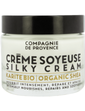 Compagnie De Provence Creme Soyeuse Silky Cream Karite Bio - Organic Shea Crema Viso 50 Ml