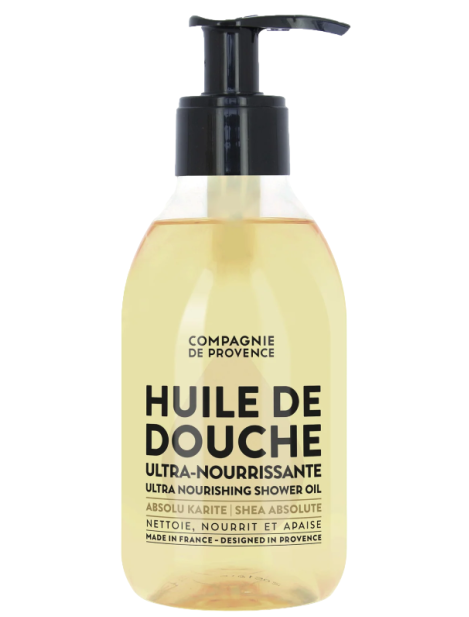 Compagnie De Provence Huile De Douche Nourishing Shower Oil Absolu Karite|Shea Absolute Olio Doccia Nutriente 300 Ml