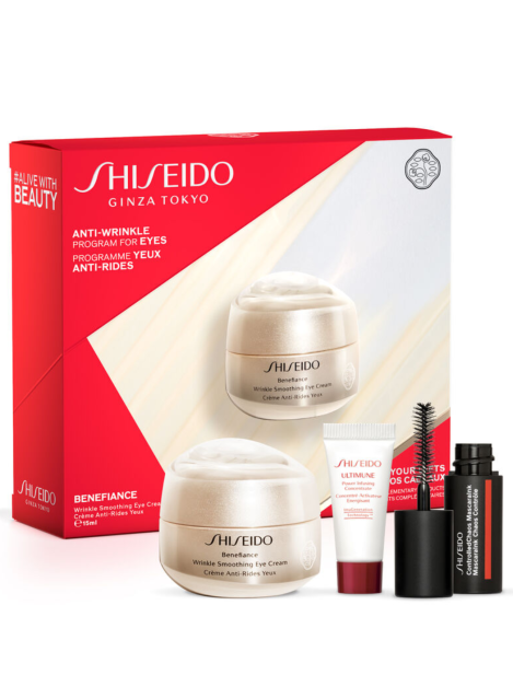 Shiseido Anti-Wrinkle Program For Eyes Benefiance 15 Ml Cofanetto