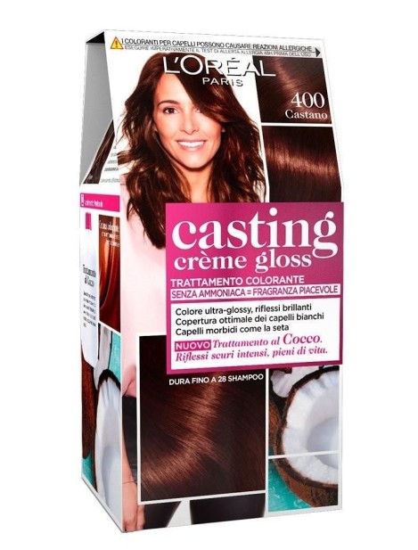 L'oréal Casting Crème Gloss Trattamento Colorante - 400 Castano