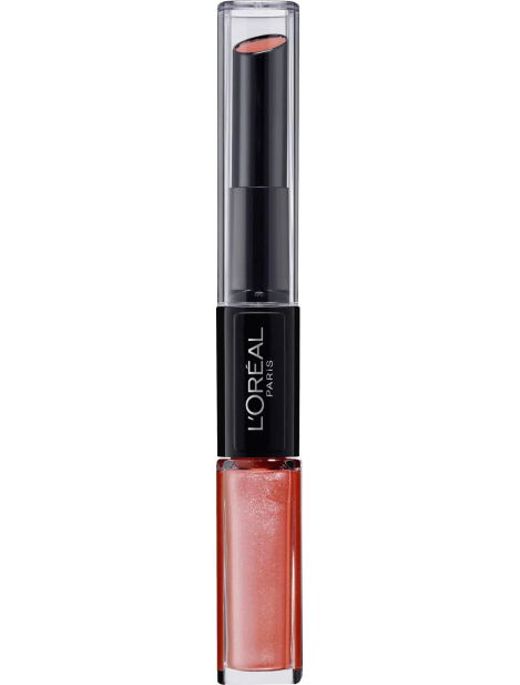 L'oréal Paris Infaillible 24H 2-Step Rossetto Liquido Colore Intenso - 404 Corail Constant