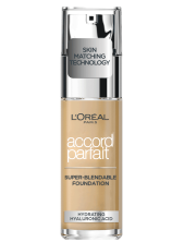 L'oréal Paris Accord Parfait Fondotinta Fluido Naturale Con Acido Ialuronico Idratante - 4n Beige