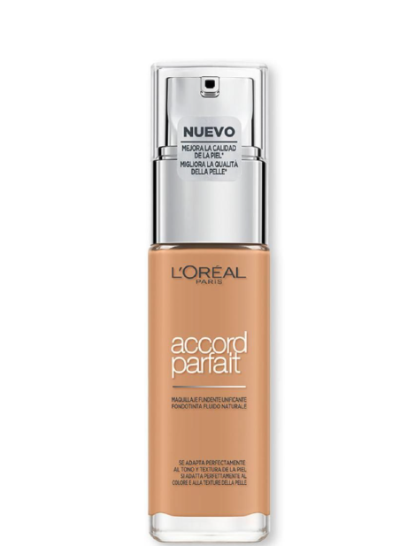 L'oréal Paris Accord Parfait Fondotinta - 7D/7W Ambre Doré/Golden Amber 