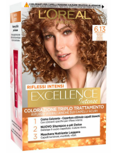 L'oréal Excellence Intense Colorazione Triplo Trattamento - 6.13 Biondo Scuro Cenere Dorato