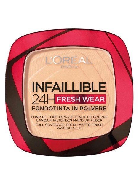 L'oréal Infaillible 24H Fresh Wear Fondotinta In Polvere - 40 Cachemere