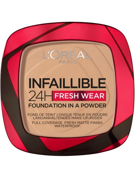 L'oréal Infaillible 24H Fresh Wear Fondotinta In Polvere - 140 Golden Beige