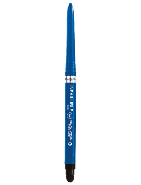 L'oréal Infaillible 26H Grip Gel Automatic Eye Liner - 06 Electric Blue