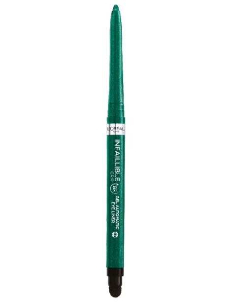 L'oréal Infaillible 26H Grip Gel Automatic Eye Liner - 08 Emerald Green