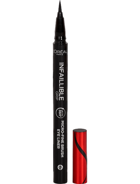 L'oréal Paris Infaillible Grip 36H Micro-Fine Brush Eye Liner - 01 Obsidian