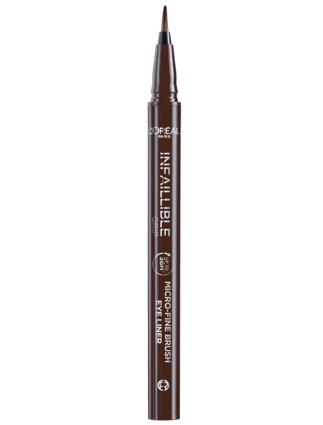 L'oréal Paris Infaillible Grip 36H Micro-Fine Brush Eye Liner - 02 Smokey Earth