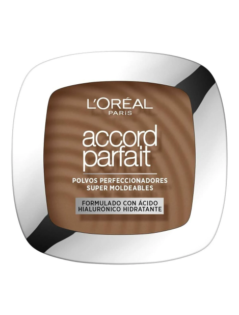 L'oréal Paris Accord Parfait Cipria Uniformante Effetto Naturale Con Acido Ialuronico - 8.5D