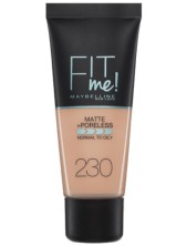 Maybelline Fit Me! Matte + Poreless Fondotinta - 230 Natural Buff