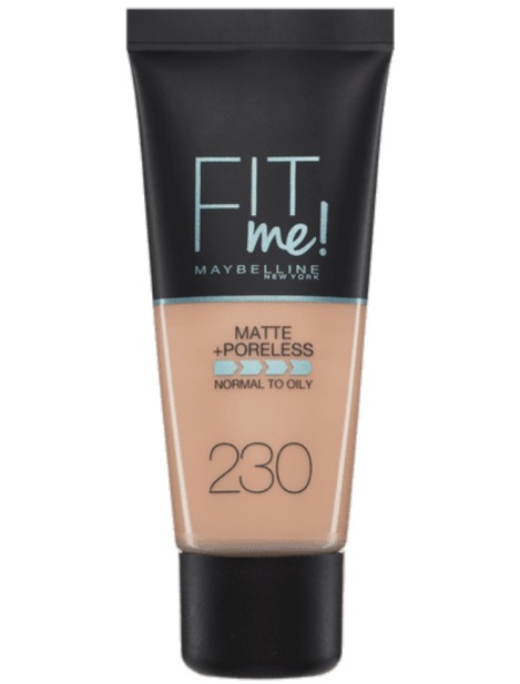 Maybelline Fit Me! Matte + Poreless Fondotinta - 230 Natural Buff