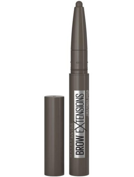 Maybelline Brow Extensions Fiber Pomade Crayon - 07 Black Brown