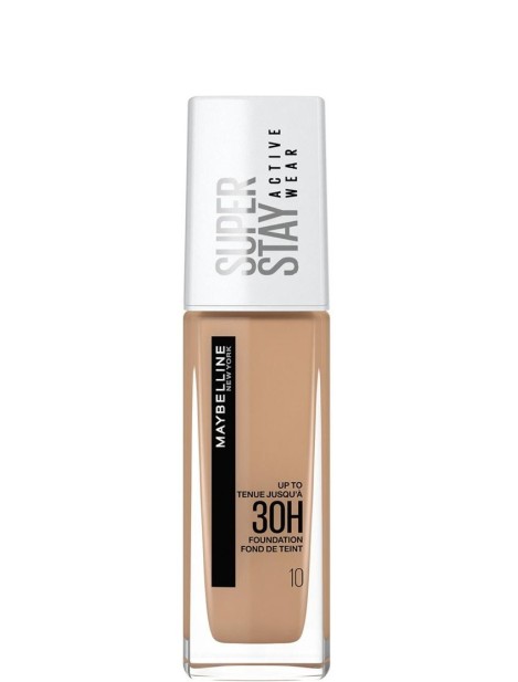 Maybelline Super Stay Active Wear 30H Fondotinta - 10 Ivory