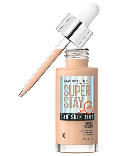 Maybelline Super Stay 24H Skin Tint + Vitamina C Fondotinta - 10