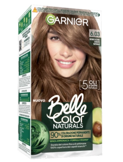 Garnier Belle Color Naturals - 6.03 Biondo Scuro Dorato Naturale