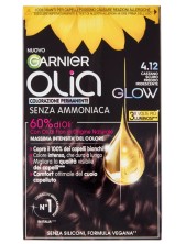 Garnier Olia Colorazione Permanente - 4.12 Castano Scuro Freddo Iridescente