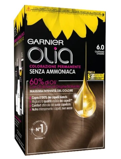 Garnier Olia Colorazione Permanente - 6.0 Castano Chiaro