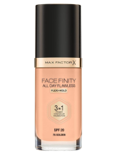 Max Factor Facefinity All Day Flawless 3 In 1 Fondotinta 30 Ml - 075 Golden