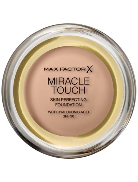 Max Factor Miracle Touch Skin Perfecting Foundation Spf30 - 45 Warm Almond