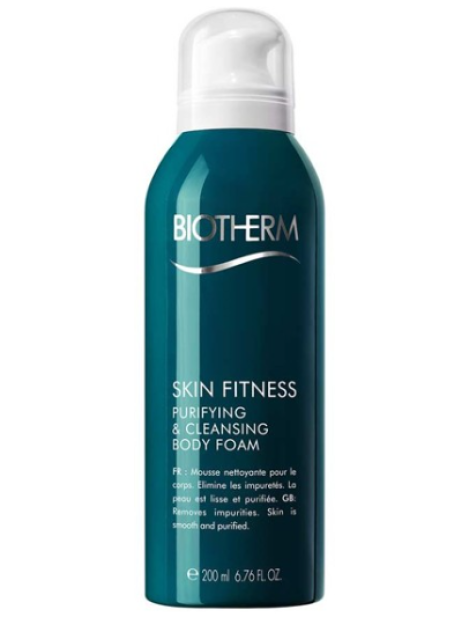 Biotherm Skin Fitness Purifying & Cleansing Body Foam Schiuma Detergente Corpo 200 Ml