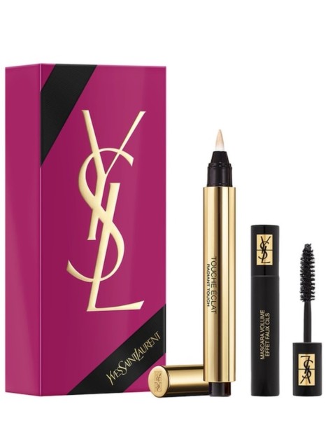 Yves Saint Laurent Illuminante Touche Eclat+ Mascara Volume Effet Faux Cils Cofanetto