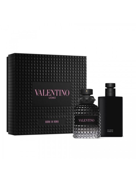 Valentino Uomo Born In Roma Eau De Toilette 50Ml, Shower Gel 100Ml Set