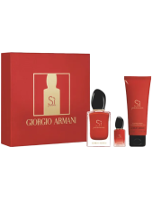 Giorgio Armani Cofanetto Si Passione Eau De Parfum 50 Ml + Mini Da 7 Ml + Latte Corpo 75 Ml