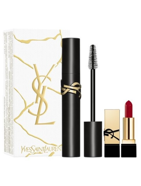 Yves Saint Laurent Cofanetto Mascara Lash Clash + Rossetto Rouge Pur Couture