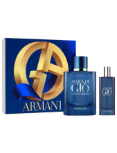 Giorgio Armani Cofanetto Acqua Di Giò Profondo – Eau De Parfum 75 Ml + Eau De Parfum Travel Spray 15 Ml