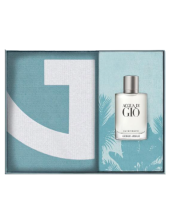 Giorgio Armani Cofanetto Acqua Di Giò Eau De Toilette 100 Ml + Elegante Telo Mare Firmato Giorgio Armani Beauty