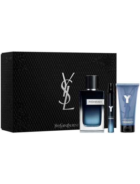 Yves Saint Laurent Cofanetto Y Pour Homme Eau De Parfum 100 Ml + Eau De Parfum 10 Ml + Gel Doccia 50 Ml