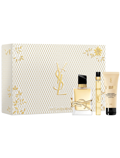 Yves Saint Laurent Cofanetto Libre Eau De Parfum 50 Ml + Body Lotion 50 Ml + Eau De Parfum 10 Ml