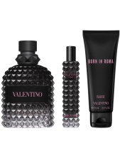 Valentino Cofanetto Valentino Uomo Born In Roma Eau De Toilette 100 Ml + Eau De Toilette Travel Size 15 Ml + Shower Gel 75 Ml