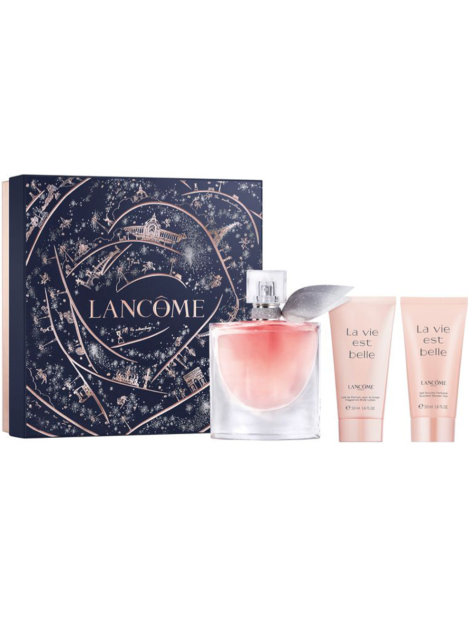 Lancôme Cofanetto La Vie Est Belle Eau De Parfum Donna 50 Ml + Shower Gel 50 Ml + Body Lotion 50 Ml