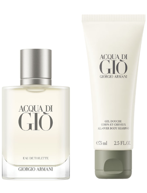 Giorgio Armani Cofanetto Acqua Di Giò Eau De Toilette Uomo 50 Ml + Gel Doccia Profumato 75 Ml