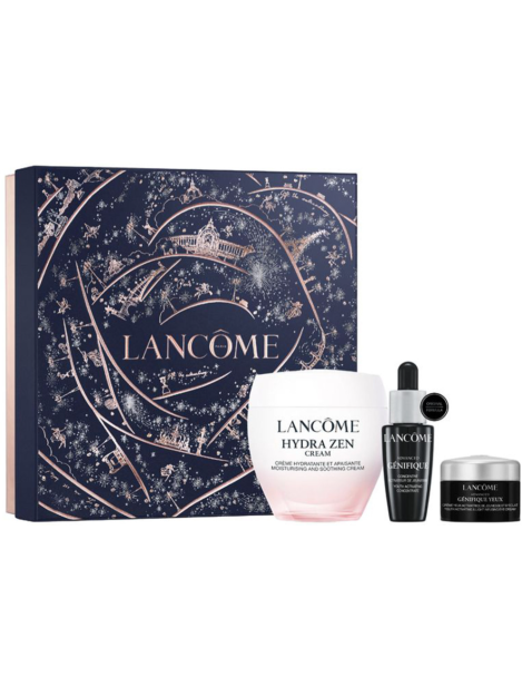 Lancôme Cofanetto Hydra Zen Crème Hydra Zen Day Cream 50 Ml + Advanced Génifique Anti Aging Serum Original Formula 10 Ml + Advanced Génifique Eye Cream 5 Ml