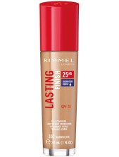 Rimmel Lasting Finish 25h Skin Perfecting Full Coverage Foundation - 302 Warm Olive