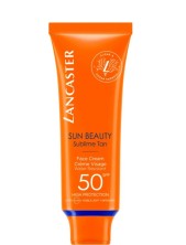 Lancaster Sun Beauty Sublime Tan Crema Viso Water Resistant Spf50 - 50 Ml