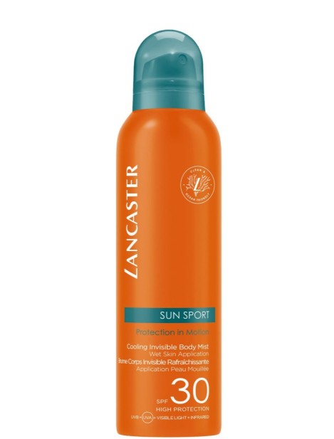 Lancaster Sun Sport Protection In Motion Cooling Invisible Body Mist Spf30 - 200 Ml