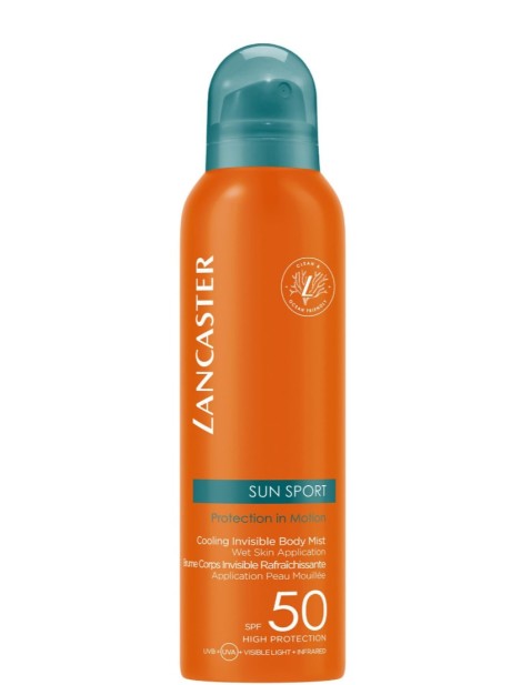 Lancaster Sun Sport Protection In Motion Cooling Invisible Body Mist Spf50 - 200 Ml