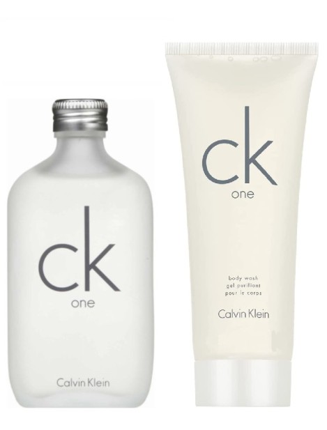Calvin Klein Ck One Eau De Toilette 100 Ml + Body Wash 100 Ml Cofanetto
