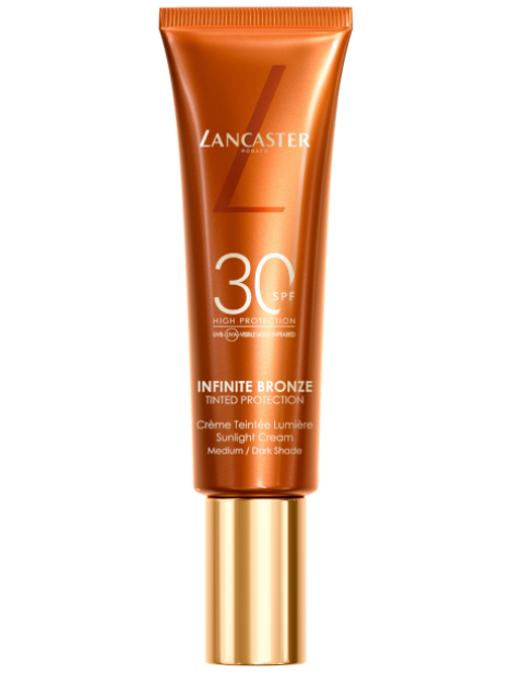 Lancaster Infinite Bronze Tinted Protection Sunlight Cream Spf30 Fondotinta 50 Ml - 02 Medium / Dark