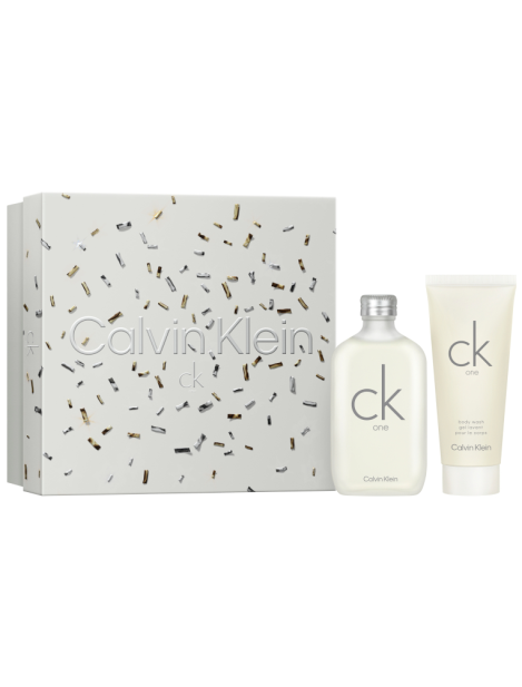 Calvin Klein Cofanetto Ck One Eau De Toilette Uomo 200 Ml + Body Lotion 200 Ml